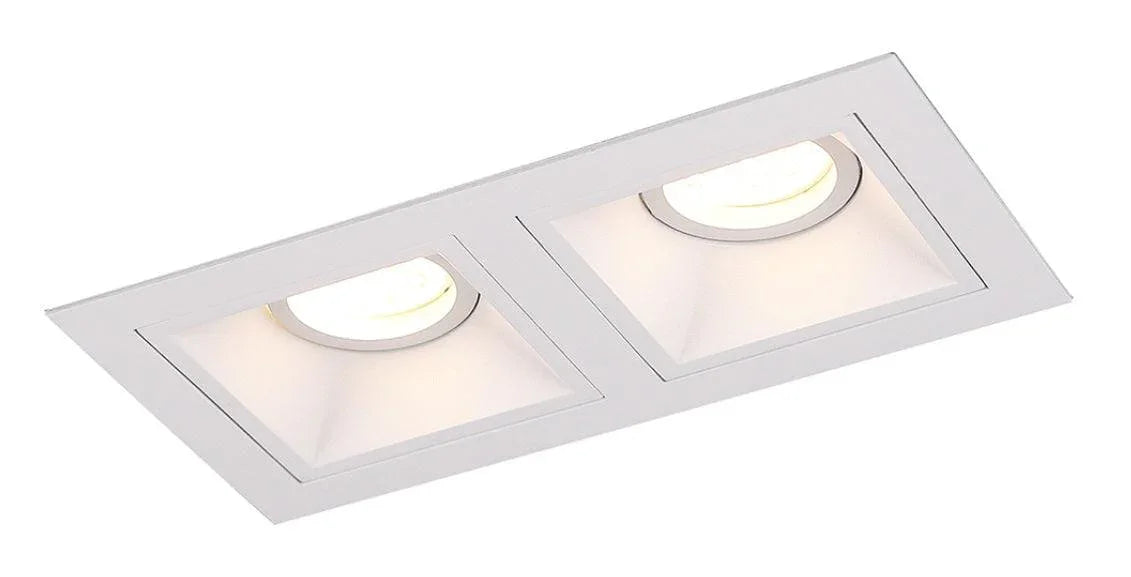 Spot incastrabil PATRAT HIT II Culoare alba MAXLIGHT H0081 - PARIS14A.RO