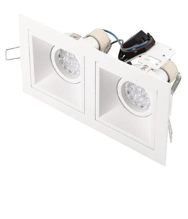 Spot incastrabil PATRAT HIT II Culoare alba MAXLIGHT H0081 - PARIS14A.RO