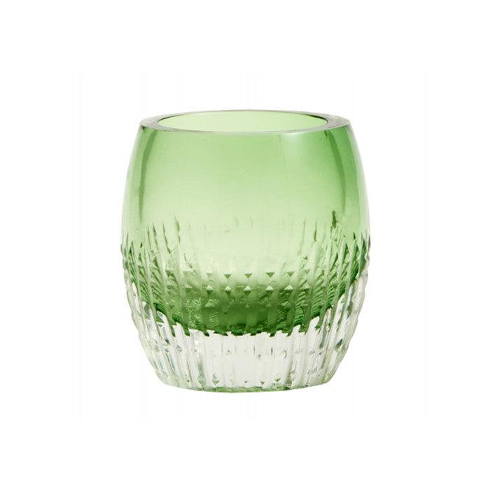 Suport verde din sticla pentru lumanare 8 cm Miliana Nordal - PARIS14A.RO