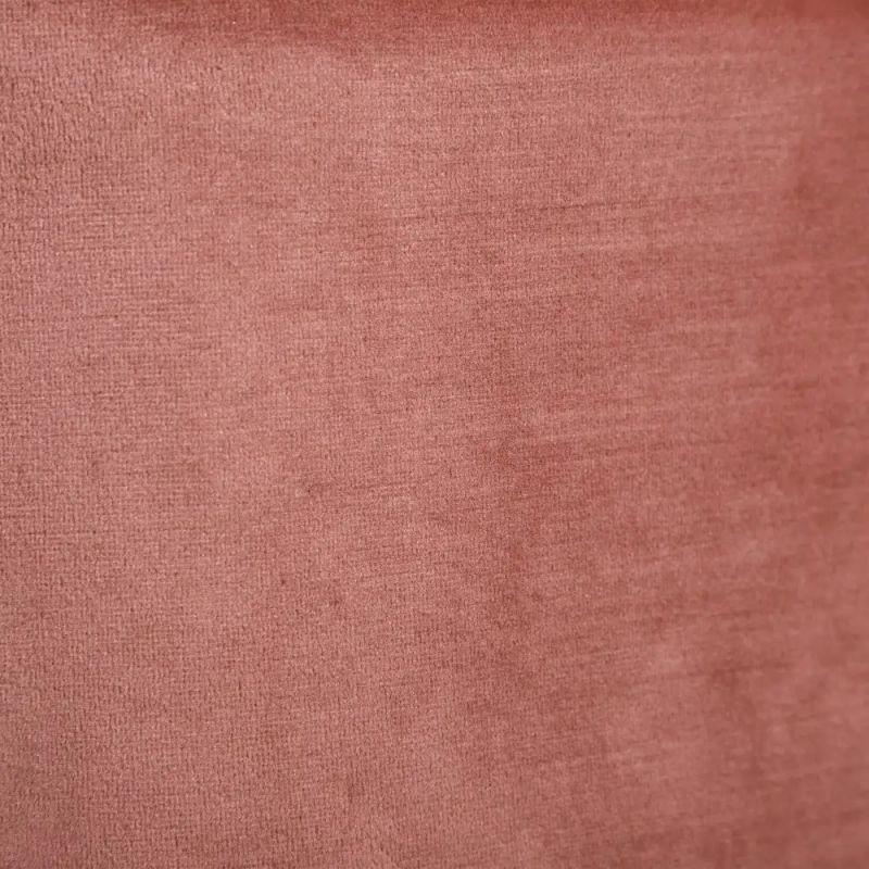 Taburet roz din catifea 47x27 cm Rell - PARIS14A.RO