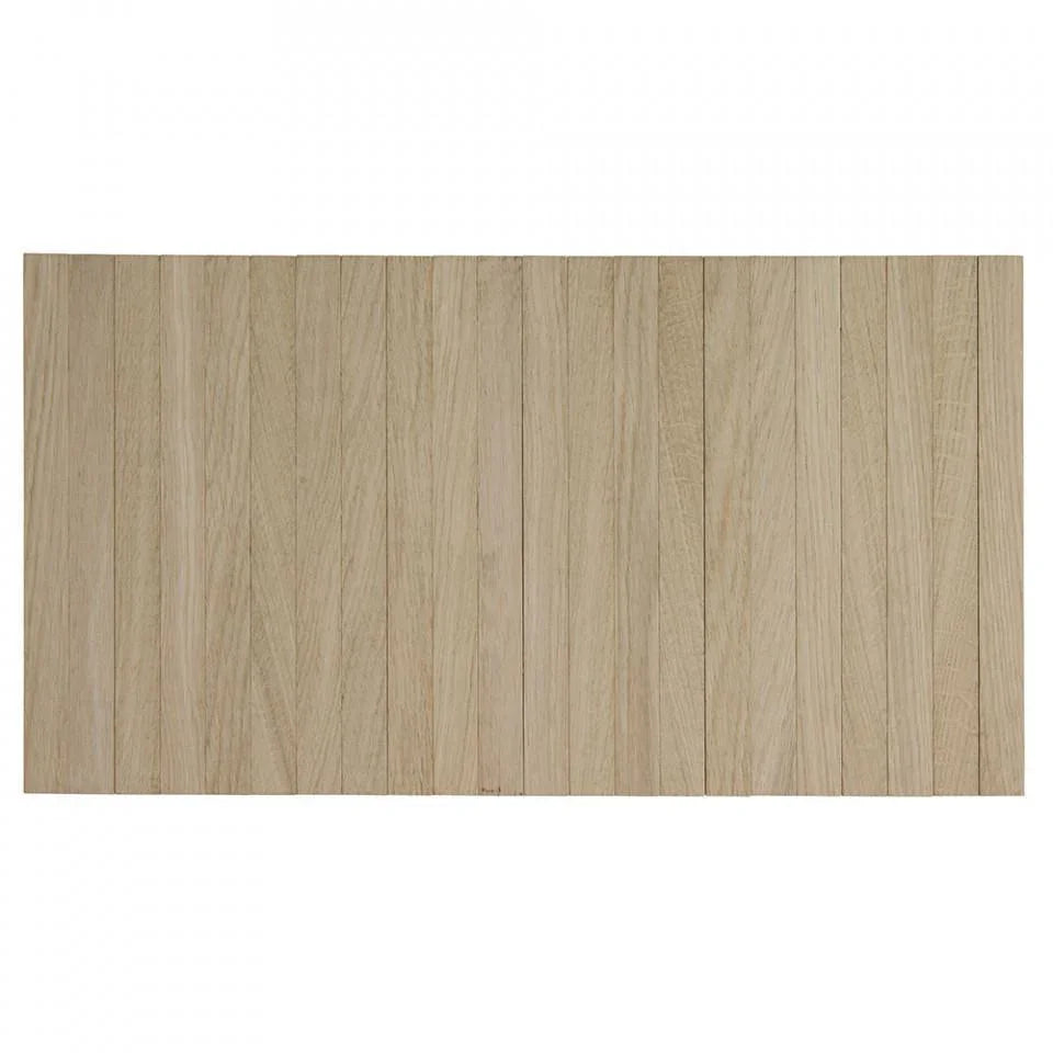 Tava pentru cotiera crem din lemn de stejar 24x44 cm Flexible - PARIS14A.RO