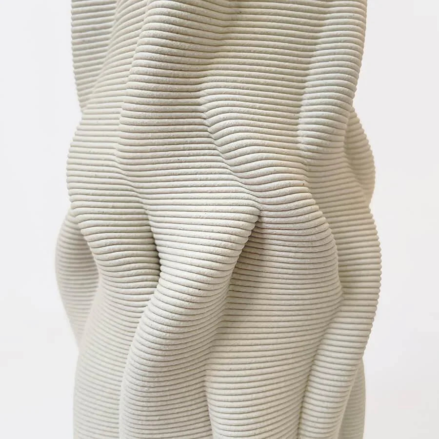 Vaza Intertwined Crem - PARIS14A.RO