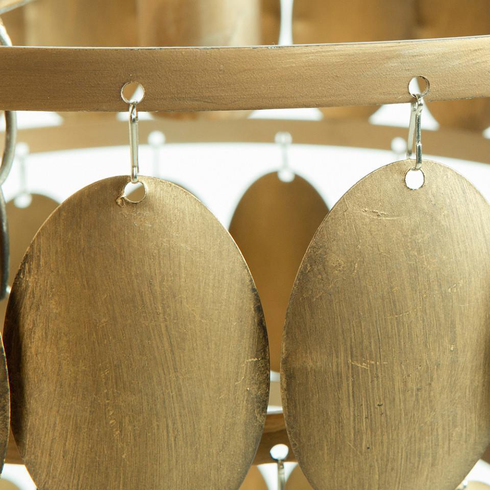 Veioza aurie din fier 58 cm Moondust - PARIS14A.RO