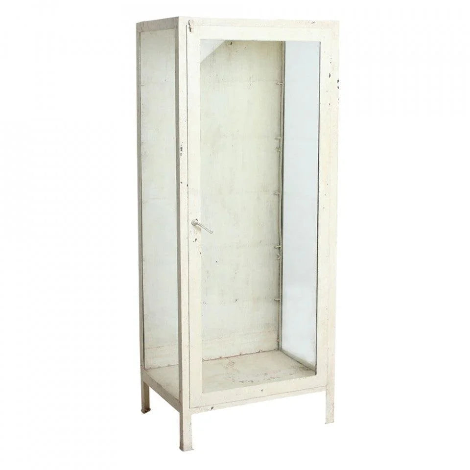 Vitrina crem din fier si sticla 160 cm Gronjord Raw Materials - PARIS14A.RO