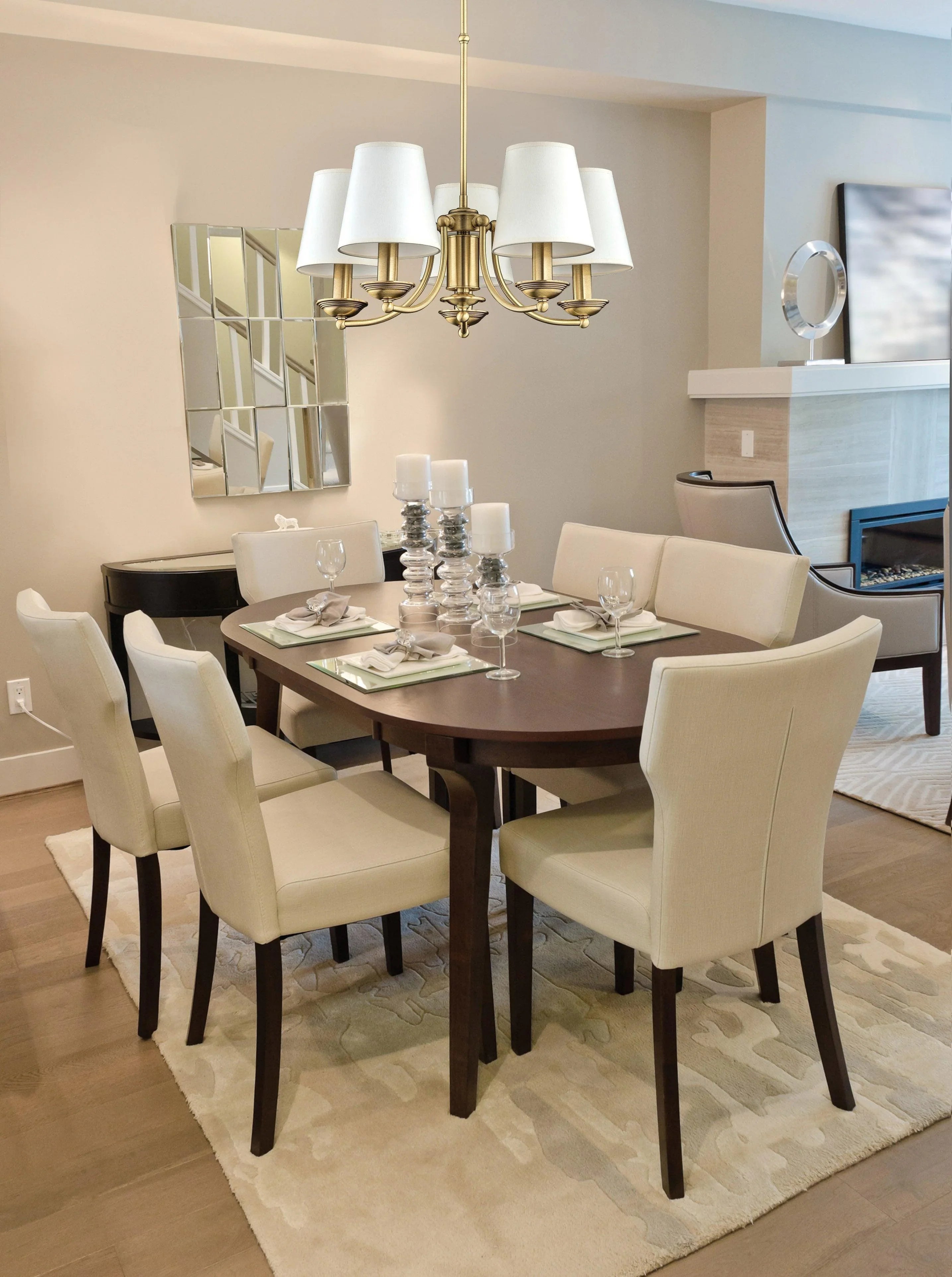 Aplica de perete cu doua abajururi din material N" Kutek"