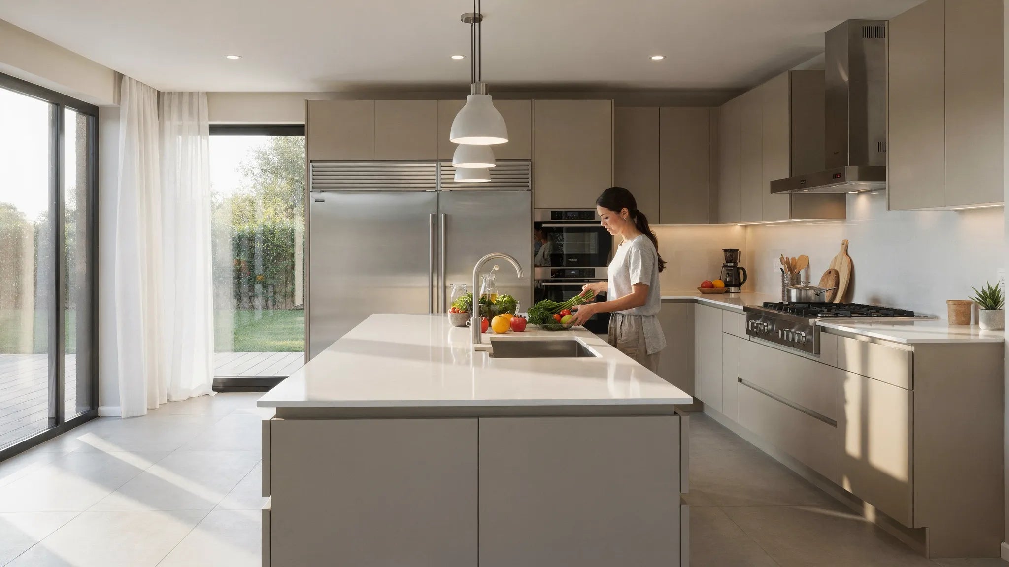 Amenajare bucătărie: triunghiul de lucru, pe scurt