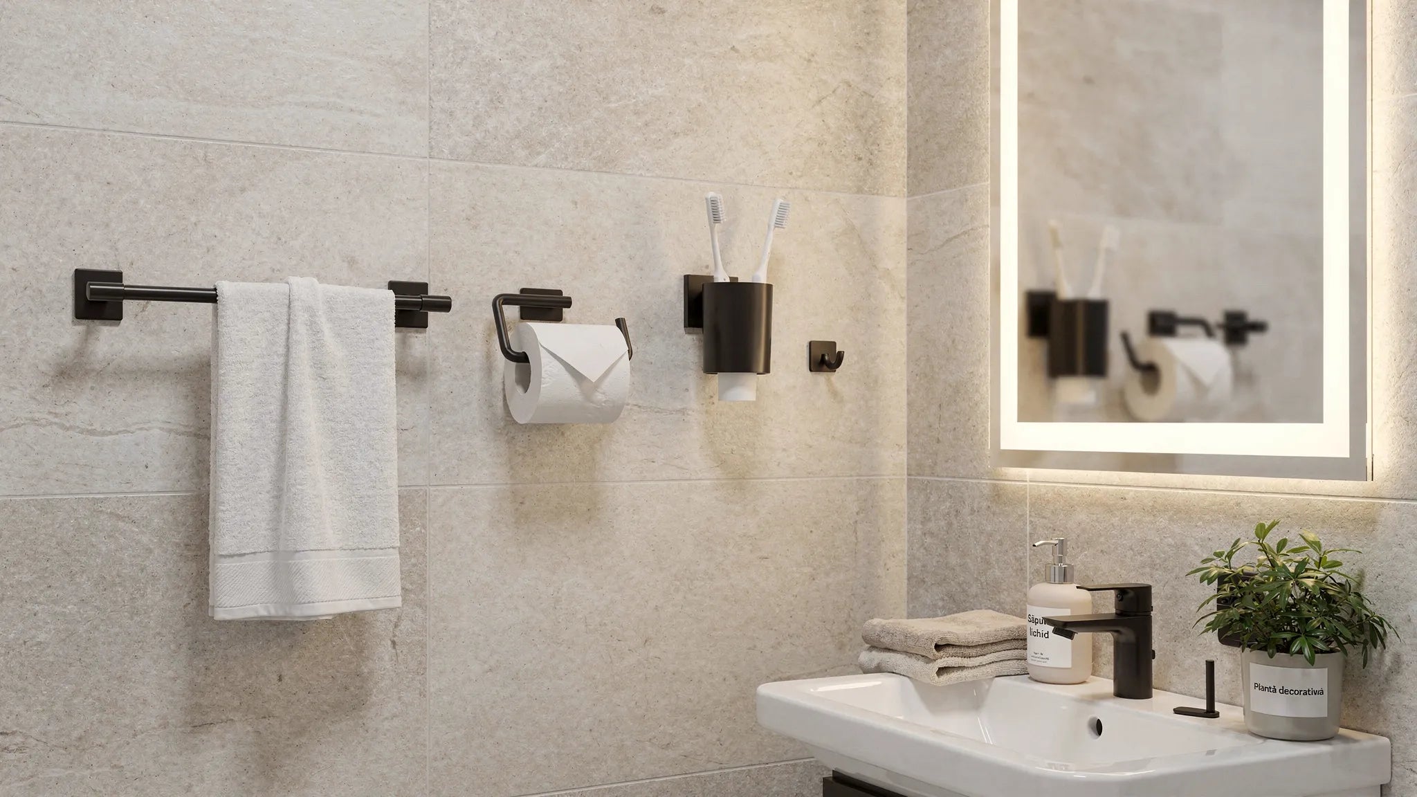 Suport pentru baie: cum alegi finisajul și prinderea corect