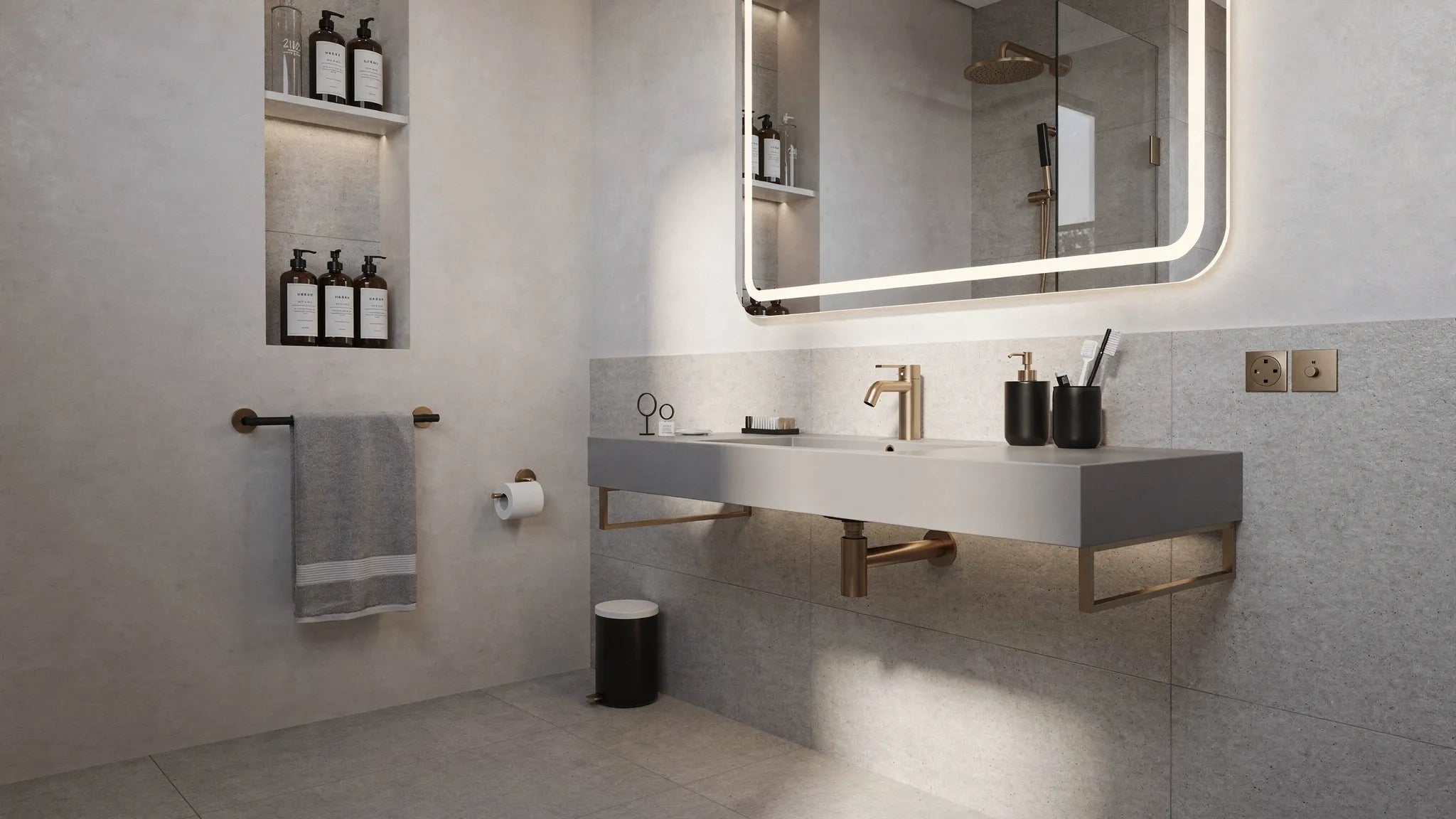 Accesorii baie: cum le alegi ca să pară „custom”