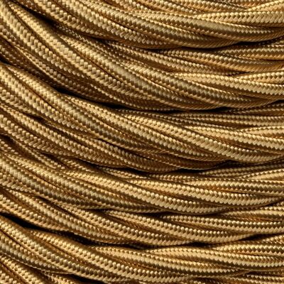 GI Gambarelli cablu împletit în mătase auriu 4G1.5 100m | Matase | Auriu