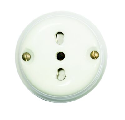 GI Gambarelli priză bipas porțelan | Portelan