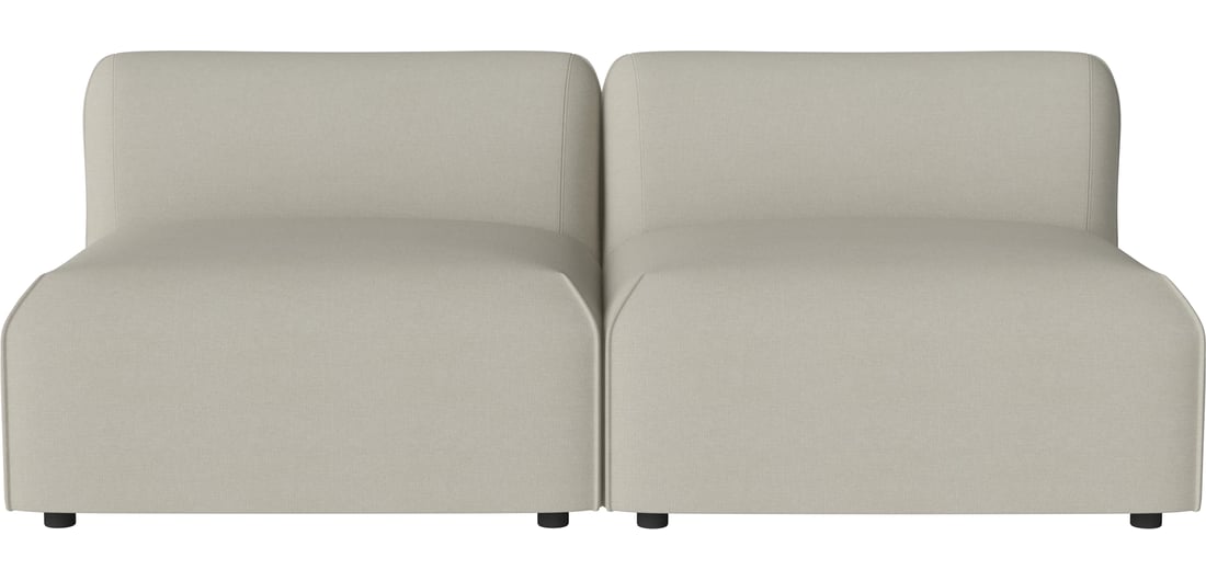 Bolia Canapea de Grădină Arke cu 2 Module 180×95 cm Brezza - Țesătură de Exterior, Nisip 1