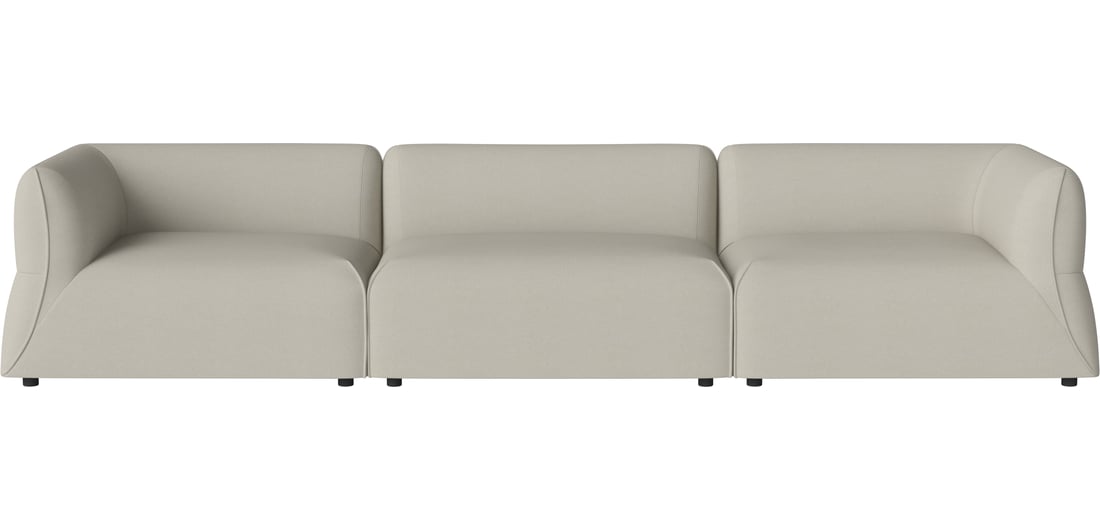 Bolia Canapea de Grădină Modulară Arke Outdoor cu 3 Module 345×95 cm | Brezza - Material de Exterior, Nisip