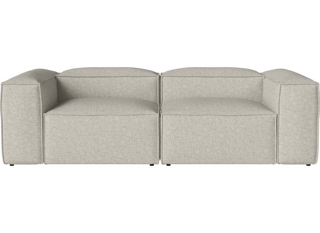Bolia Canapea Modulară Cosima 2 Module Adâncime 100 cm cu Modul de Colț Mic Nantes - Țesătură Netedă, Nisip 246×105×66 cm 2