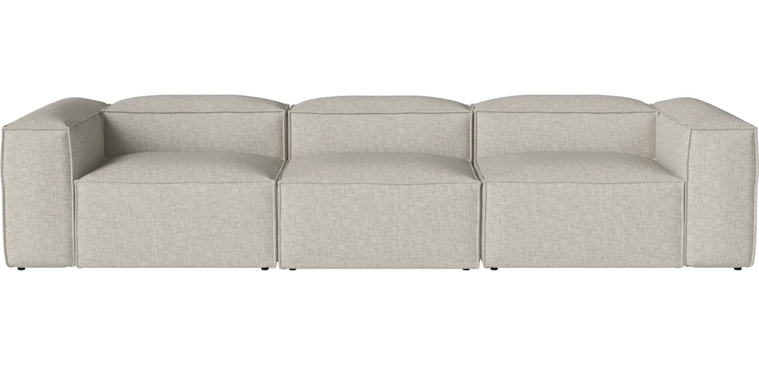 Bolia Canapea Modulară Cosima 3 Module Adâncime 100 cm - Mică Nantes - Țesătură Netedă, Nisip 339×105×66 cm 1