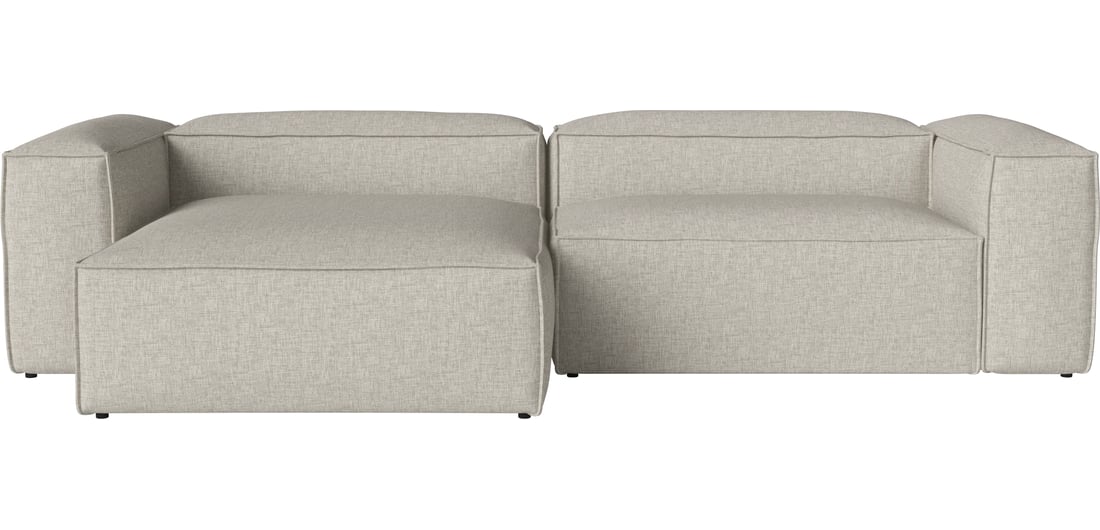 Bolia Canapea Modulară Cosima 2 Module Adâncime 100 cm cu Șezlong Mare - Stânga - și Modul de Colț Mare - Dreapta Nantes - Țesătură Netedă, Nisip 306×105×66 cm 1