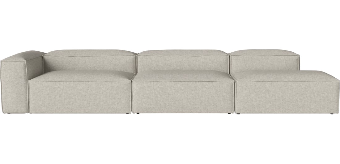 Bolia Canapea Modulară Cosima cu 3 Module și Open-end - Dreapta Nantes - Țesătură Netedă, Nisip 399×105×66 cm 1
