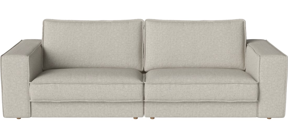 Bolia Canapea Modulară Noora 2 Module 250×107 cm Nantes - Țesătură Netedă, Nisip 250×107×80 cm 1