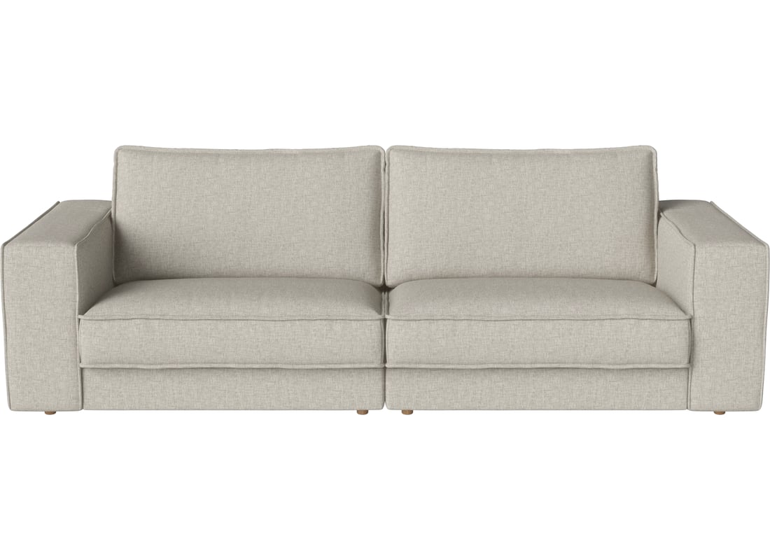 Bolia Canapea Modulară Noora 2 Module 250×107 cm Nantes - Țesătură Netedă, Nisip 250×107×80 cm 2