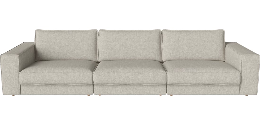 Bolia Canapea Modulară Noora 3 Module 350×127 cm Nantes - Țesătură Netedă, Nisip 350×127×80 cm 1