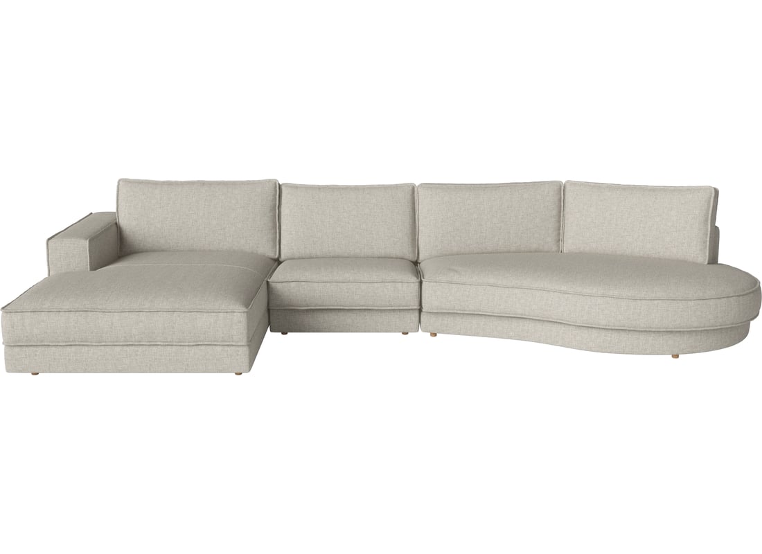 Bolia Canapea Modulară Noora 3 Module cu Chaise Longue Mică - Stânga - Open-End Rotunjit Mic - Dreapta 2