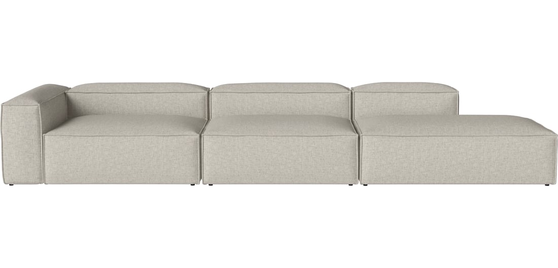 Bolia Canapea Modulară Cosima cu 3 Module și Open-end - Dreapta Nantes - Țesătură Netedă, Nisip 429×123×66 cm 1
