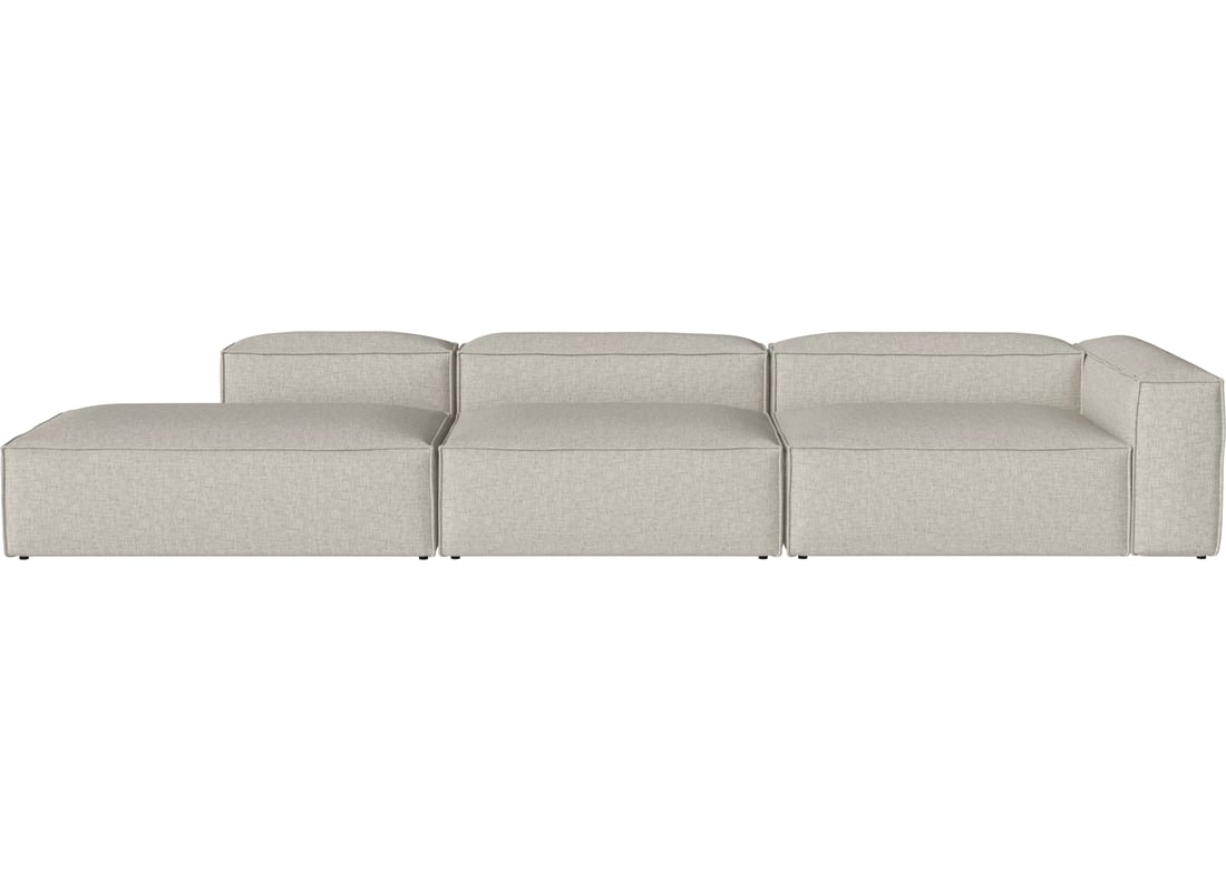 Bolia Canapea Modulară Cosima cu 3 Module și Open-end - Stânga Nantes - Țesătură Netedă, Nisip 429×123×66 cm 2