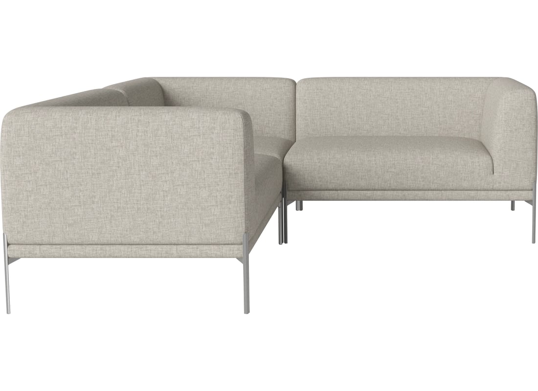 Bolia Canapea Colțar Caisa 5 Persoane (212×212) Nantes - Țesătură Netedă, Nisip 212×212×73 cm 2