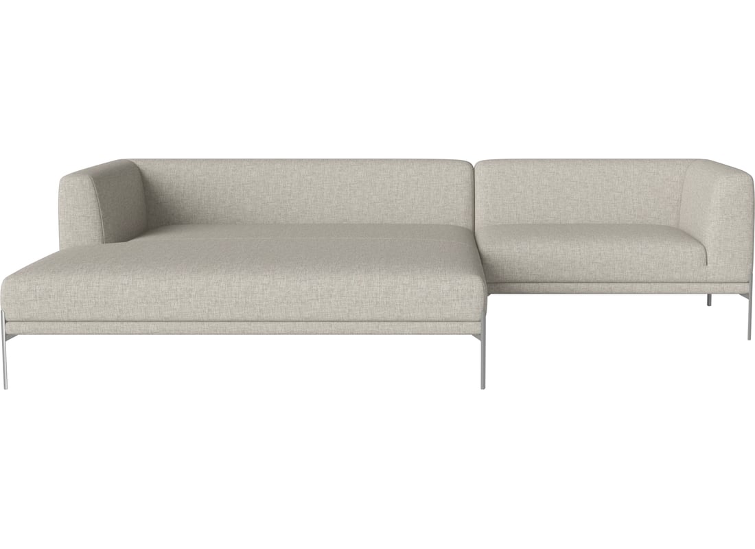 Bolia Canapea Modulară Caisa cu 2 Module și Colț Lounge - Stânga Nantes - Țesătură netedă, Nisip 302,50×91×73 cm 2