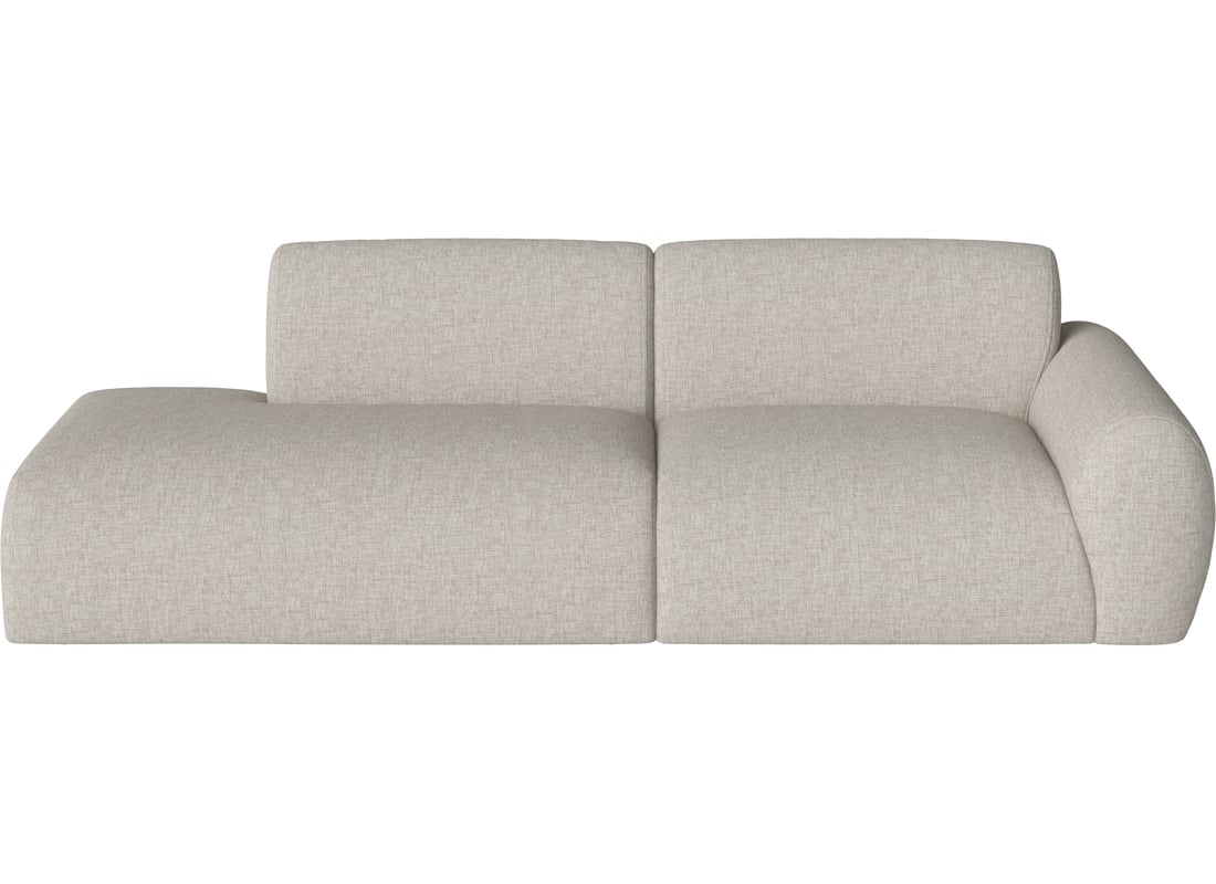 Bolia Canapea Modulară Núvol cu 2 Module, Mic Colț și Open-end - Stânga Nantes - Țesătură Netedă, Nisip 251×111×73 cm 2