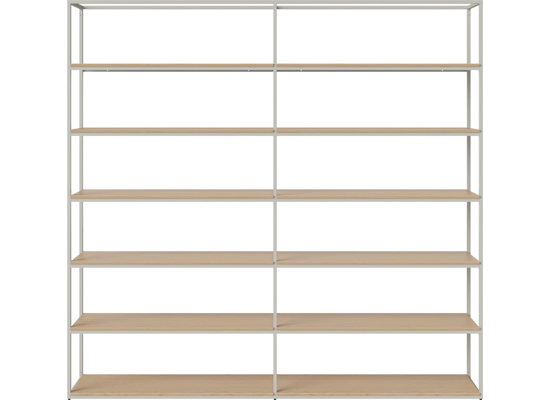 Bolia Combinație de Rafturi Neutra 246×H236 cm – 6x2 Rafturi 2