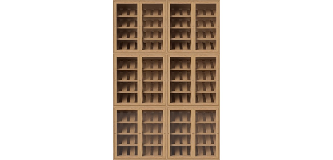 Bolia Vinotecă Modulară Vega 01 | Stejar Uluit