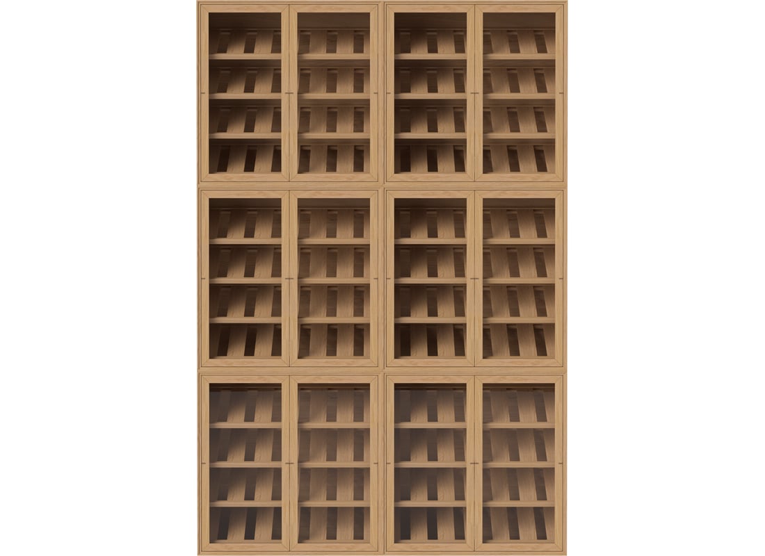 Bolia Vinotecă Modulară Vega 01 | Stejar Uluit