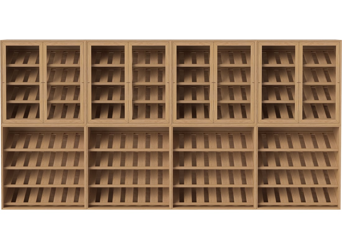 Bolia Vinotecă Modulară Vega 02 | Stejar Uluit