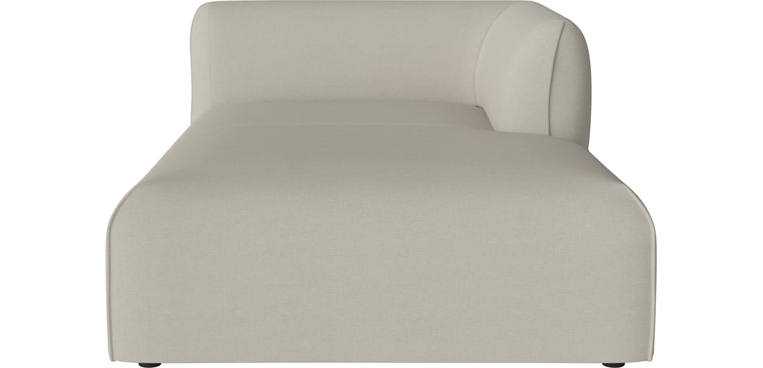 Bolia Canapea de Grădină Modulară Arke cu Șezlong Dreapta 115×170 cm Brezza - Țesătură de Exterior, Nisip 117×172×71,50 cm 1