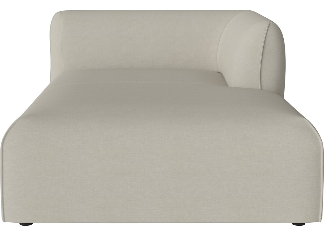 Bolia Canapea de Grădină Modulară Arke cu Șezlong Dreapta 115×170 cm Brezza - Țesătură de Exterior, Nisip 117×172×71,50 cm 2