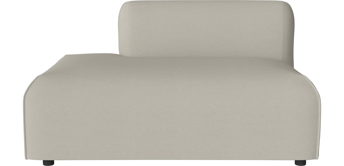 Bolia Modul Canapea de Grădină Arke cu Colț Deschis 130×95 cm - Stânga Brezza - Țesătură de Exterior, Nisip 132×97×71,50 cm 1