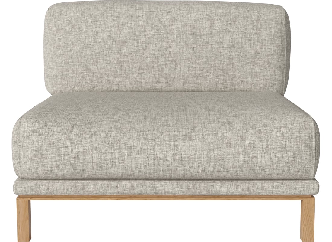 Bolia Modul de Spătar Cosy Nantes - Țesătură Netedă, Nisip 101×94×75 cm 2