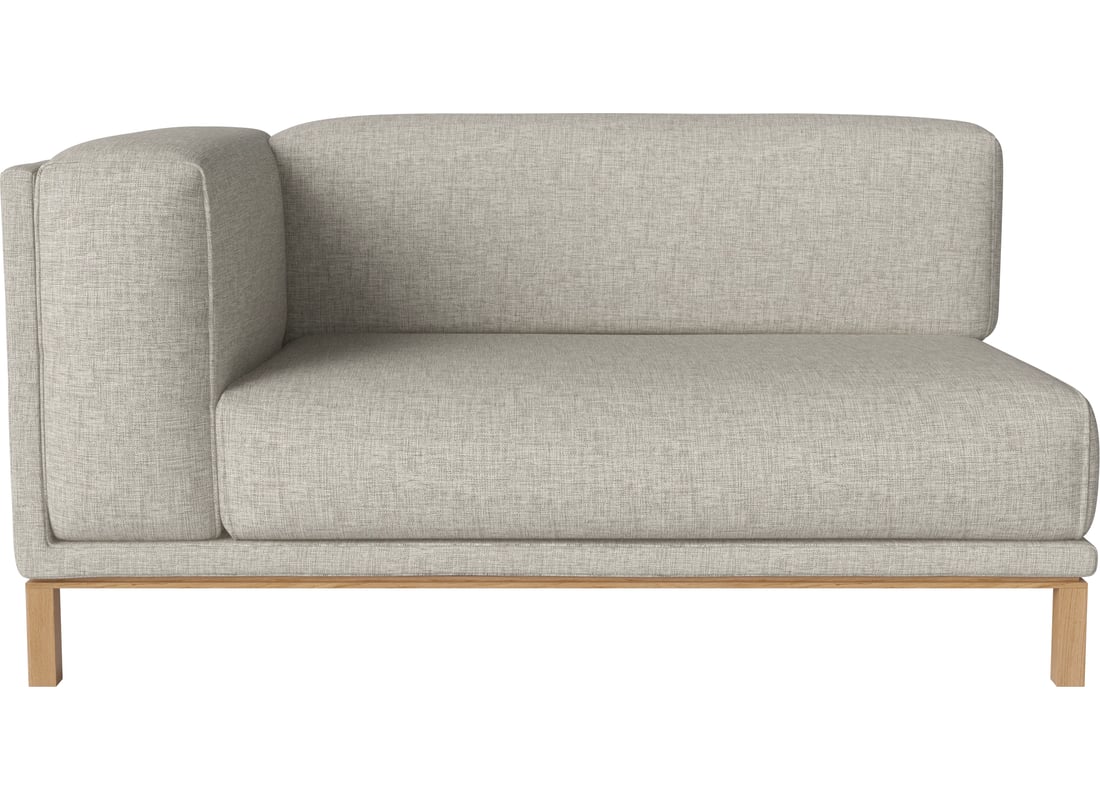 Bolia Modul Colțar Cosy - Lung - Stânga Nantes - Țesătură Netedă, Sand 154×94×75 cm 2