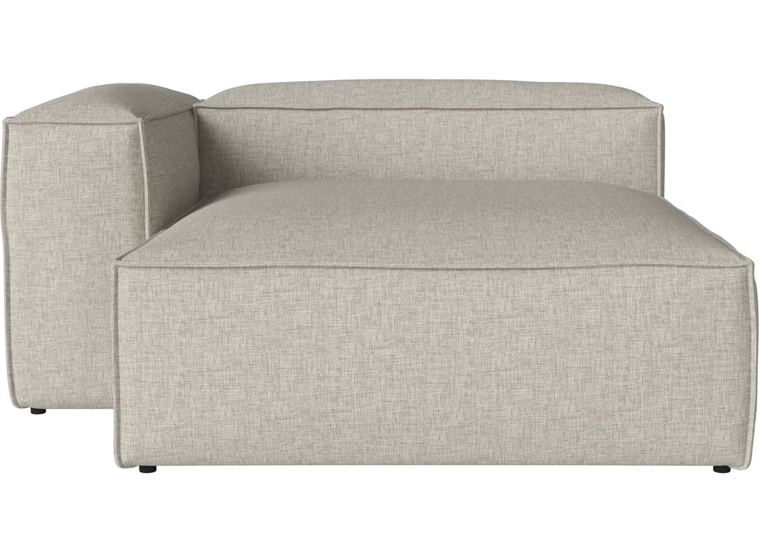 Bolia Șezlong Mare Cosima Adâncime 100 cm - Stânga Nantes - Țesătură Netedă, Nisip 153×153×66 cm 2