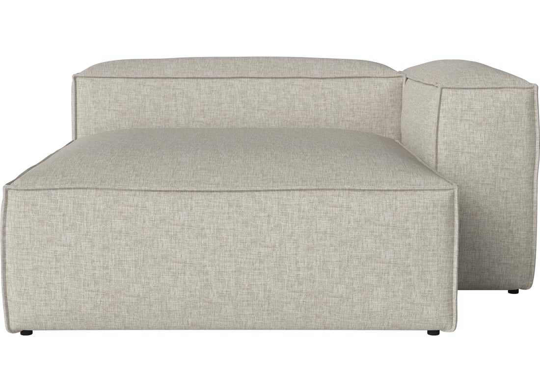 Bolia Șezlong Mare Cosima Adâncime 100 cm - Dreapta Nantes - Țesătură Netedă, Nisip 153×153×66 cm 2