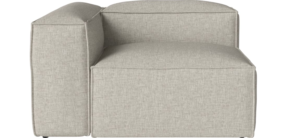 Bolia Modul Colț Mic Cosima Adâncime 100 cm - Stânga Nantes - Țesătură Netedă, Nisip 123×105×66 cm 1