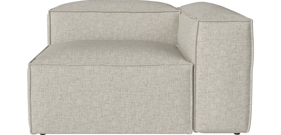 Bolia Modul de Colț Cosima Dreapta Adâncime 100 cm Nantes - Țesătură Netedă, Nisip 123×105×66 cm 1