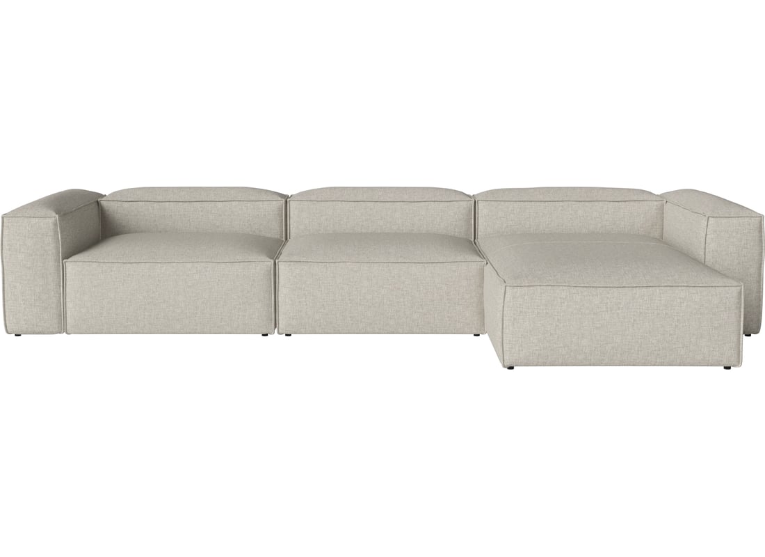 Bolia Canapea Pat 3 Locuri cu Șezlong Dreapta Cosima Nantes - Țesătură Netedă, Nisip 385×198×66 cm 2