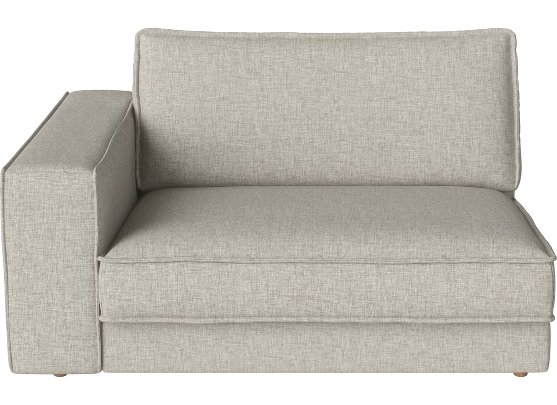 Bolia Modul Colț cu Brațe Noora - Stânga 145×127 cm Nantes - Țesătură Netedă, Nisip 145×127×80 cm 2