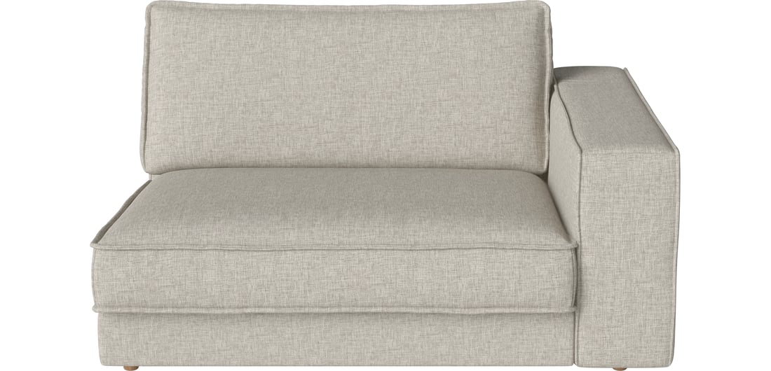 Bolia Modul Colț cu Brațe Noora - Dreapta 145×127 cm Nantes - Țesătură Netedă, Nisip 145×127×80 cm 1