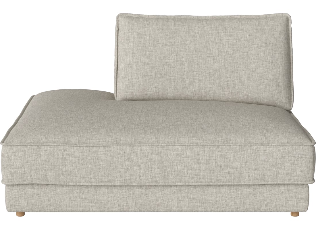 Bolia Modul Canapea Noora cu End Deschis 140×107 cm - Stânga Nantes - Țesătură Fină, Nisip 140×107×80 cm 2