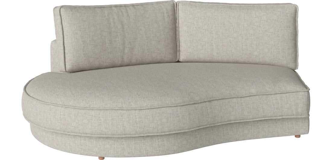 Bolia Modul Noora - Extremitate Rotunjită Stânga - 195×146/107 cm 1