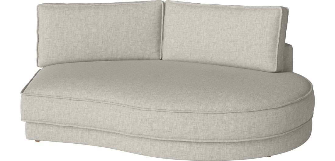 Bolia Modul Noora - Extremitate Rotunjită Dreapta - 205×166/127 cm 1