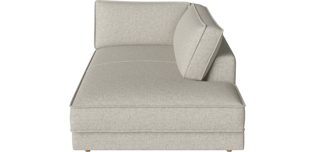 Bolia Modul Noora - colț deschis dreapta 120×224 cm Nantes - Țesătură Netedă, Nisip 1