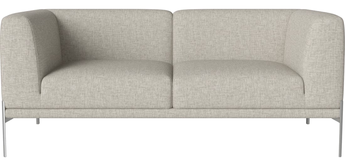 Bolia Canapea Caisa 2 Persoane Nantes - Țesătură Netedă, Nisip 182×91×73 cm 1